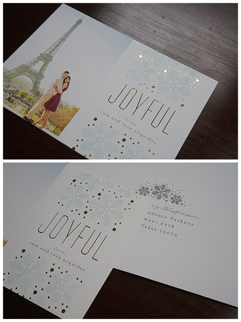 Journey of Doing - A sneak peek at our 2015 Minted Holiday Cards with a look back at all our previous cards, designed, printed, and addressed by Minted.