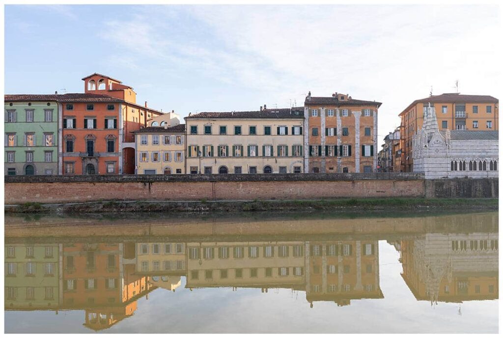 Journey of Doing - Pisa and Arno river