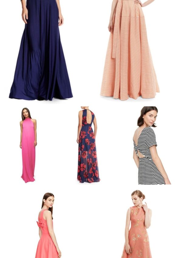 Journey of Doing - A collection of beautiful spring dresses for Italy and what I would wear them for - from drinks at the Golden View to making pesto in Cinque Terre.