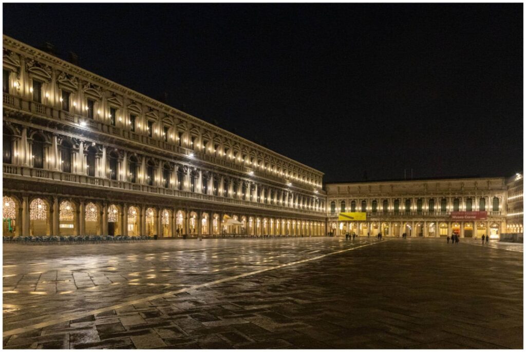 Journey of Doing - Piazza San Marco at Night