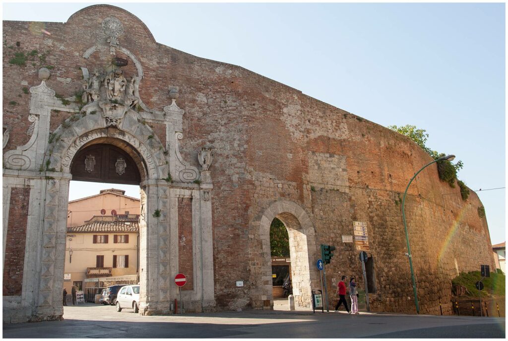 Journey of Doing - Roman walls in Siena