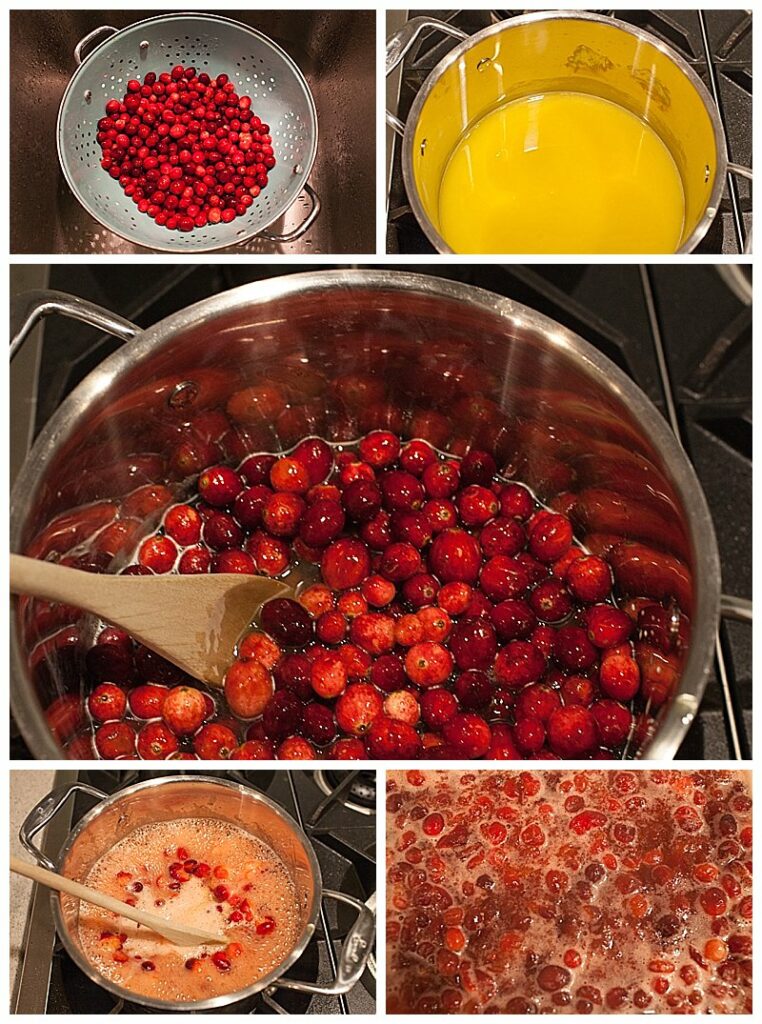 Journey of Doing - Super easy cranberry sauce recipe using only three ingredients. Perfect for your Thanksgiving or Christmas meal. BONUS: it can be made in advance!
