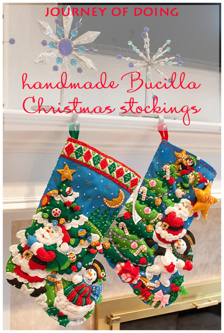 Handmade Bucilla Christmas Stockings