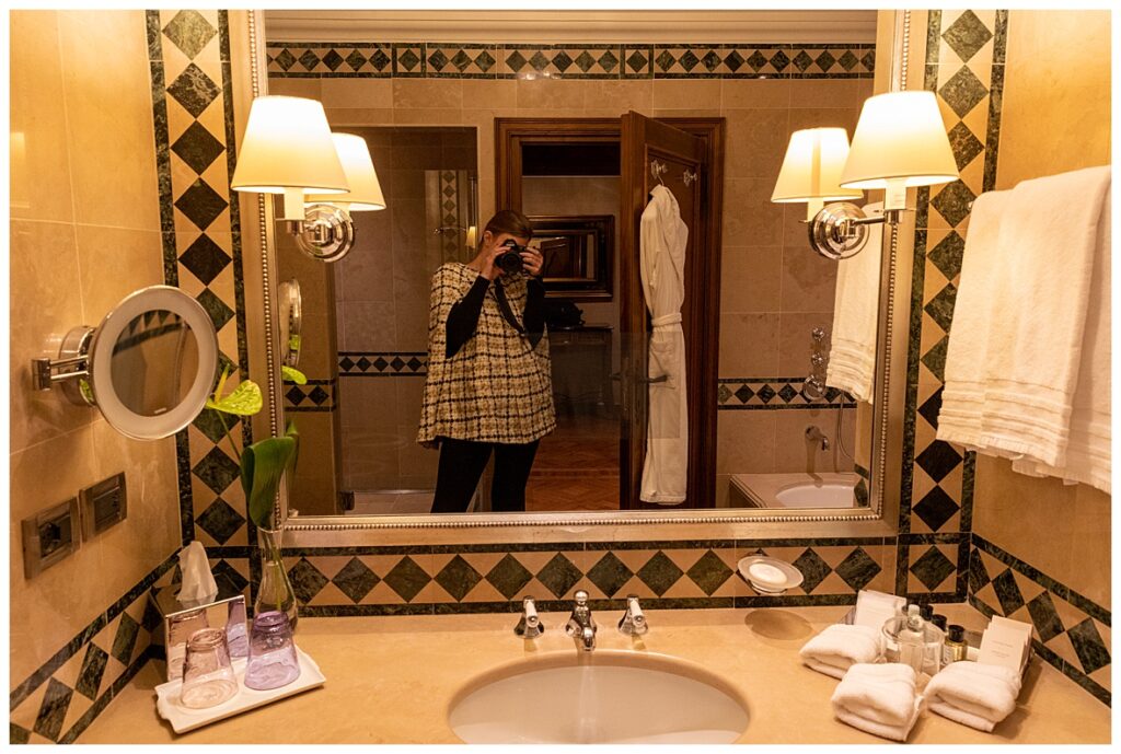 Journey of Doing - St Regis Florence delxue room bathroom