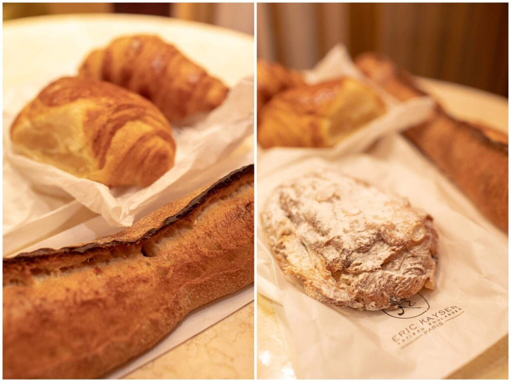 Journey of Doing - Eric Kayser is a quick and easy stop for baguettes and croissants aux amande
