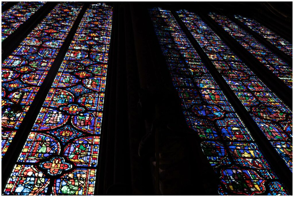 Journey of Doing - Saint Chapelle is absolutely gorgeous, especially in the midday sun!