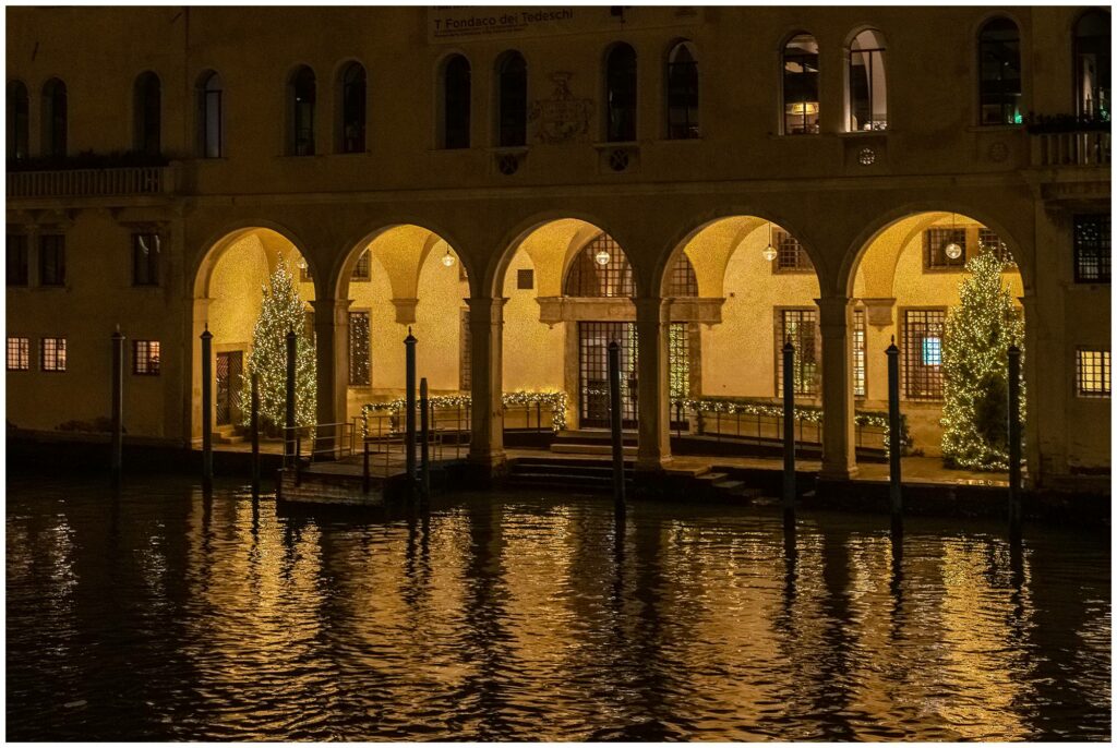 Journey of Doing - Venice Christmas lights