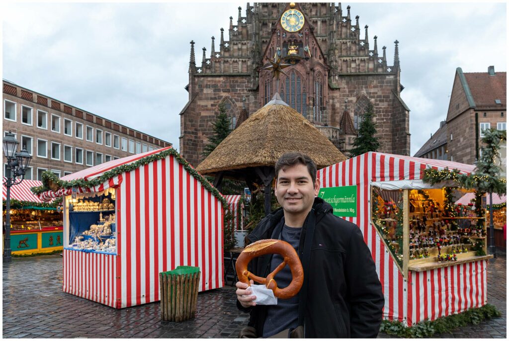 Nuremberg Christmas market food is my favorite!