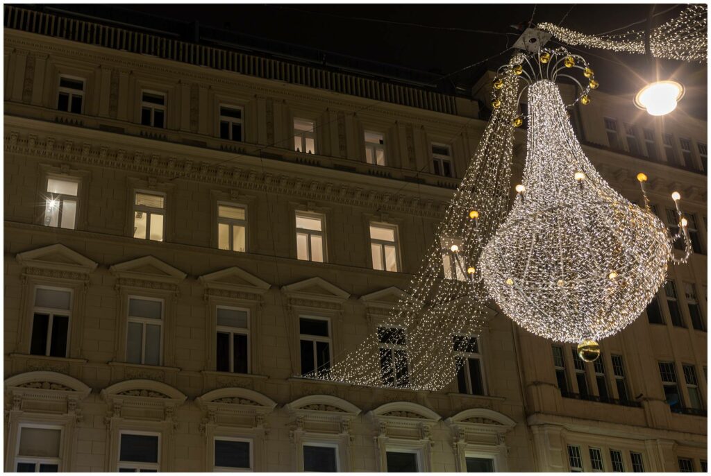 Christmas lights in Vienna