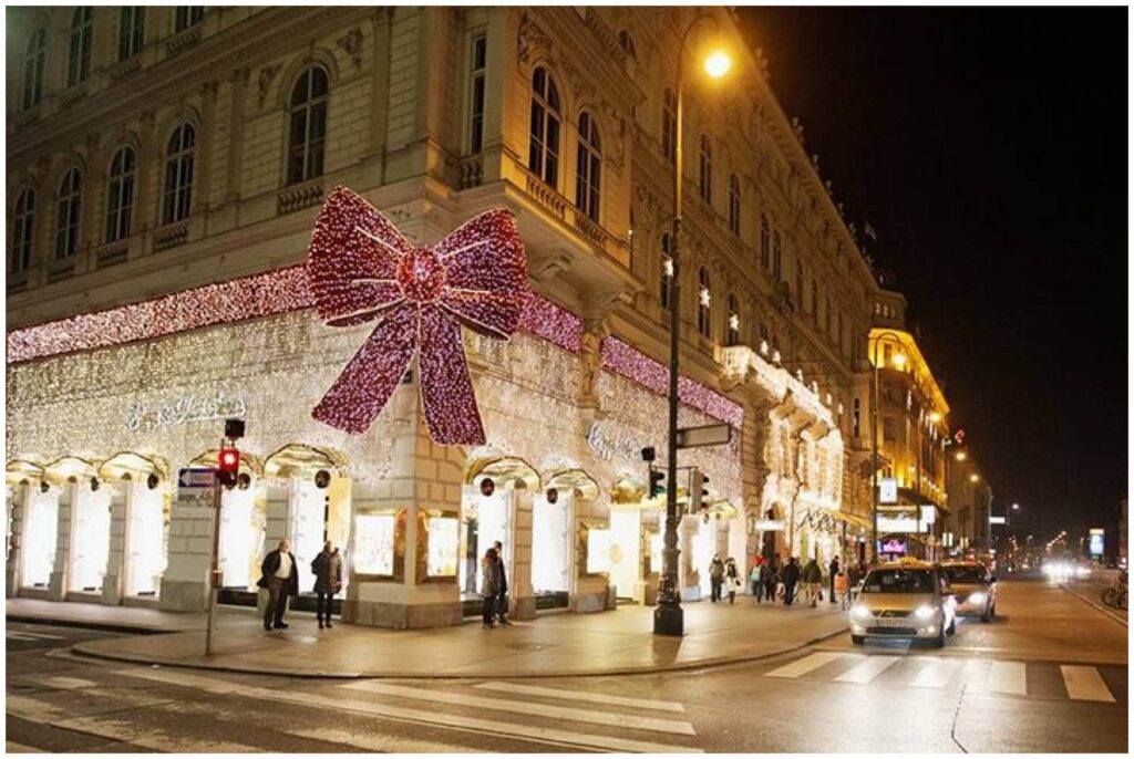 Vienna Christmas lights