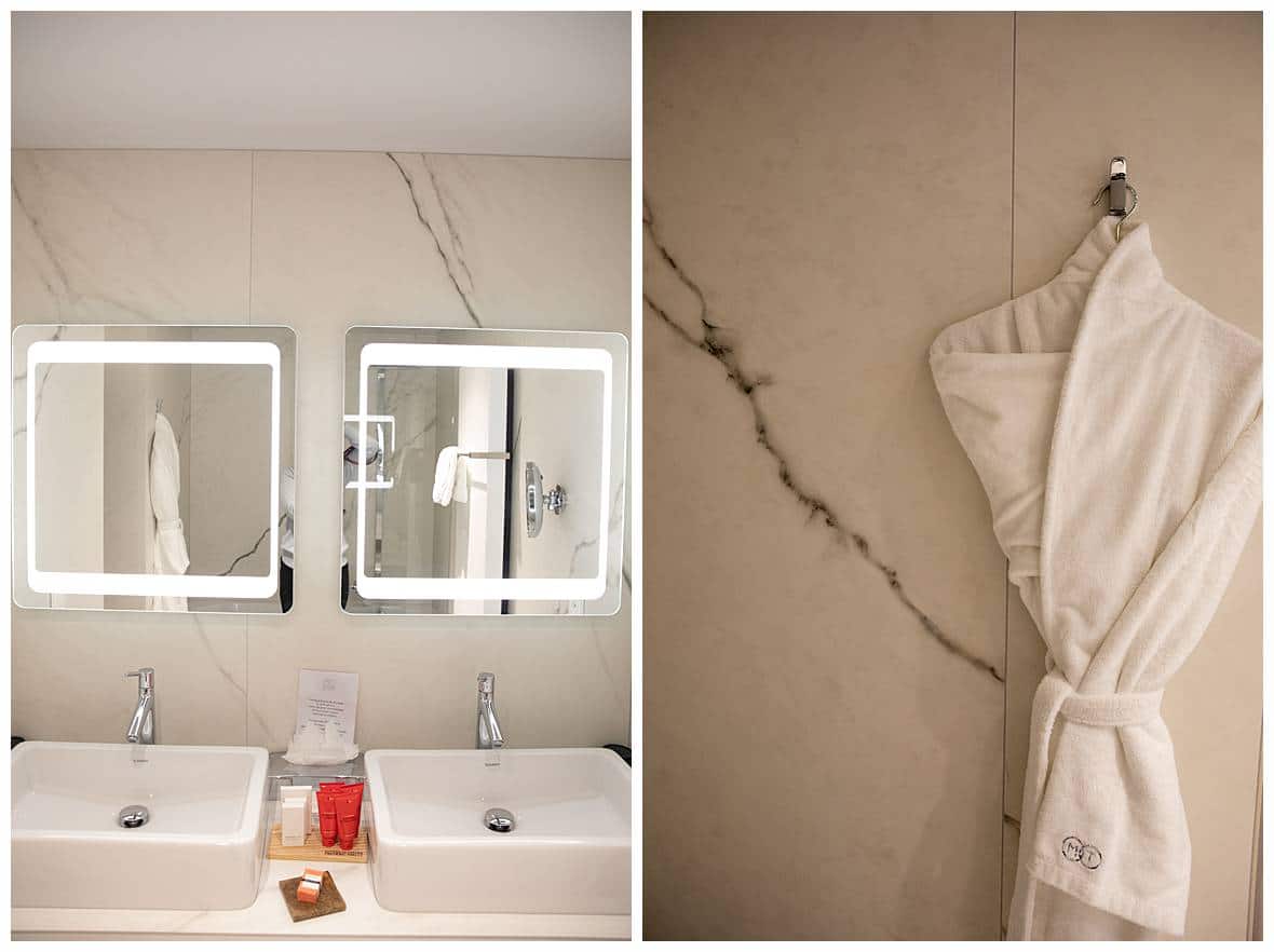 Journey of Doing - Maison des Tetes bathroom tour; best Colmar hotels
