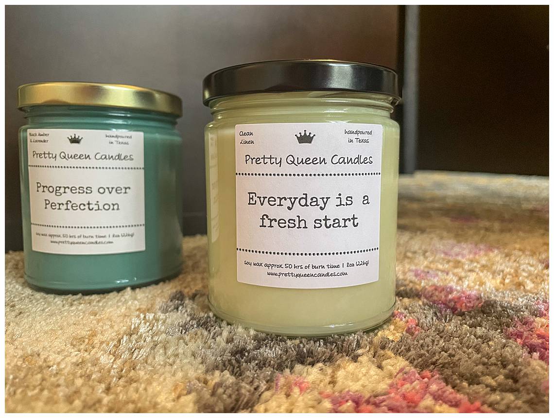 journey of doing - Small Business Saturday series - Pretty Queen Candles