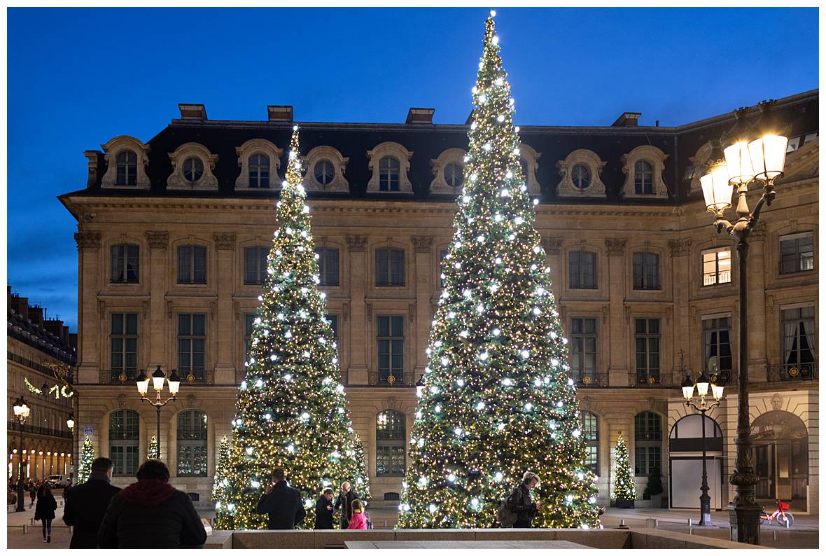 Journey of Doing - Place du Vendome at Christmas