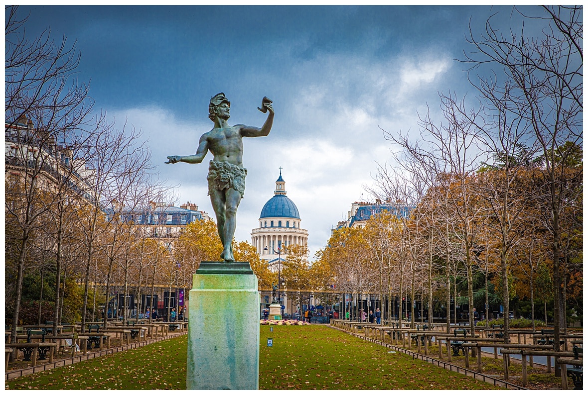Luxembourg Gardens Paris in the Fall