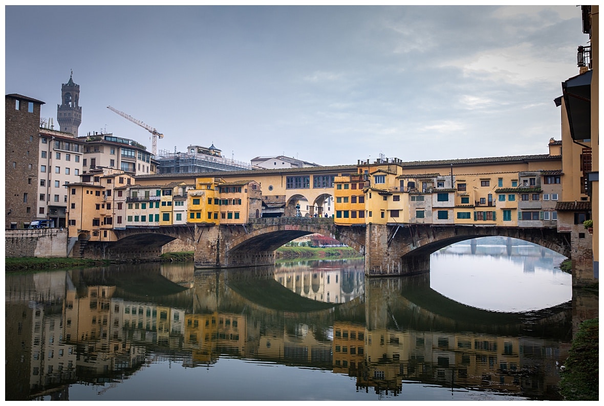 Journey of Doing - The Hotel Lungarno overlooks the Ponte Vecchio.