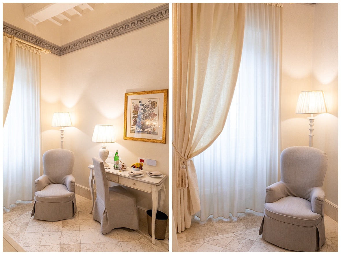 Room 104 at the Monastero di Cortona Hotel and Spa