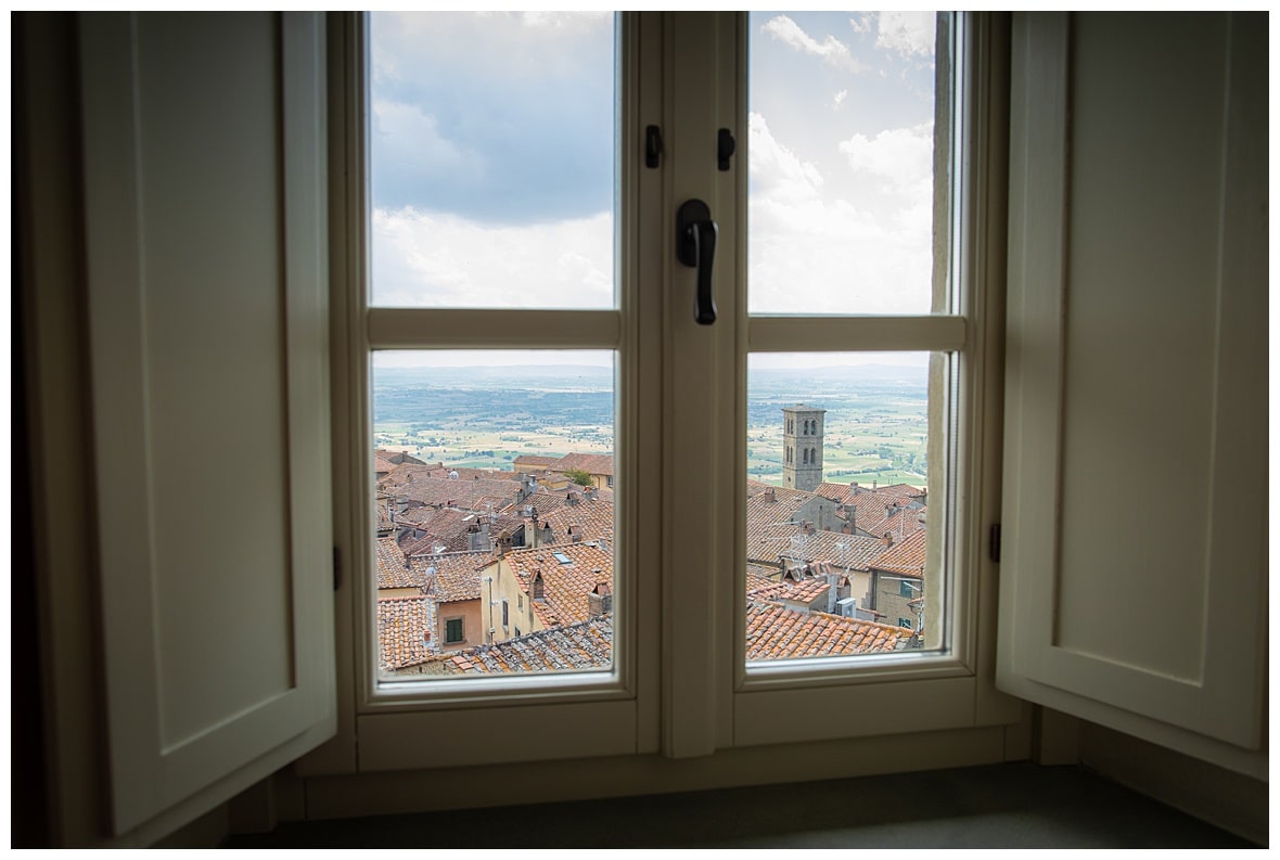 Journey of Doing - The view from the Monastero di Cortona room 203