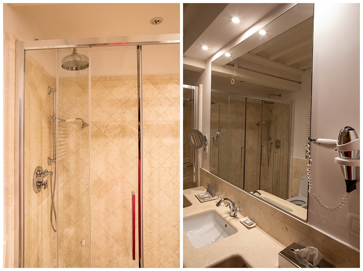Room 203 - Monastero di Cortona Hotel and Spa bathroom