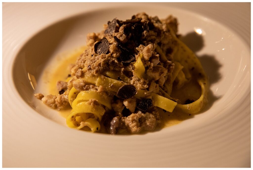 Journey of Doing - Savini truffle menu at St. Regis Florence