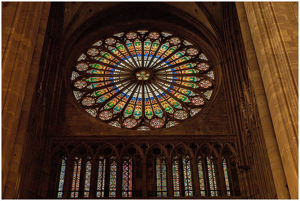 Journey of Doing - Strasbourg cathedral rose window