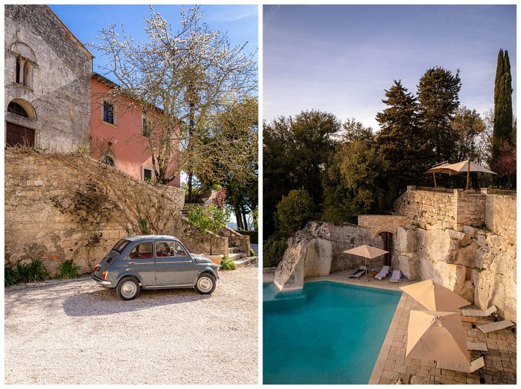 Journey of Doing - Borgo Pignano resort pool