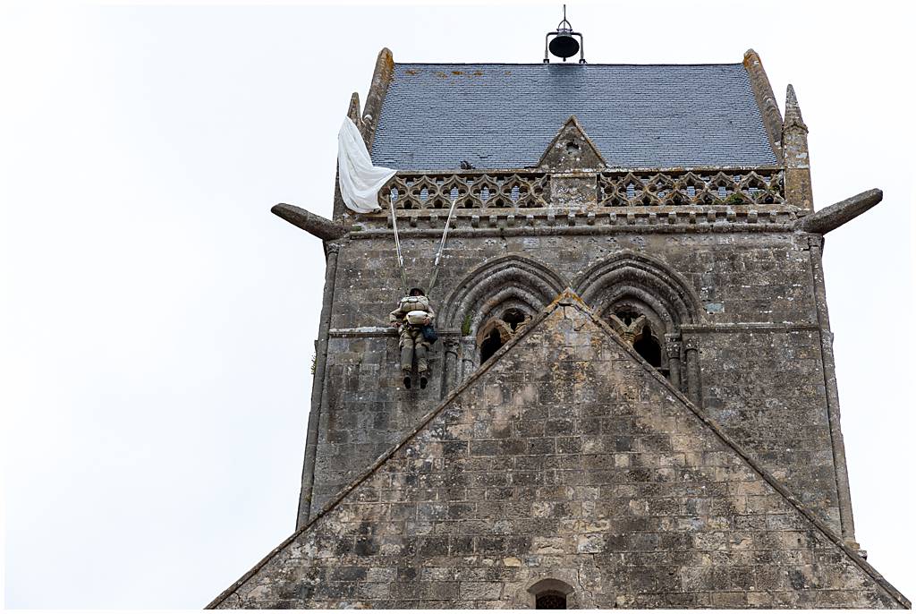 Journey of Doing - Visiting Sainte Mere Eglise in Normandy