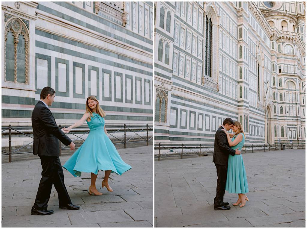 Journey of Doing - anniversary photo session in Florence Italy