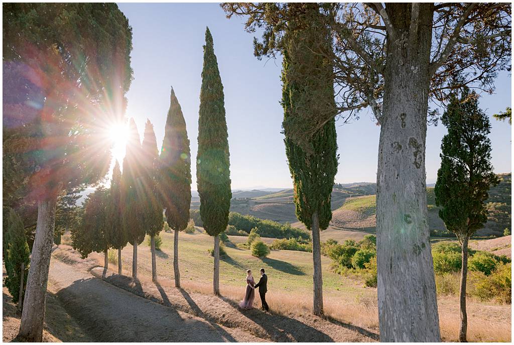 Journey of Doing - golden hour photo session in Tuscany