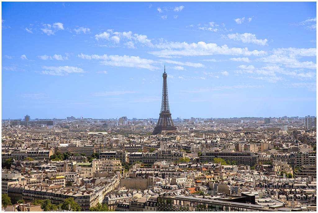 Journey of Doing - Eiffel Tower view from Hyatt Paris Etoile