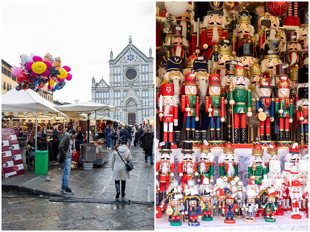 Journey of Doing - Santa Croce Christmas market Florence