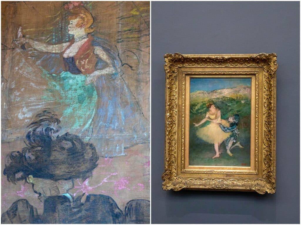 Journey of Doing - dancers in the Musee d'Orsay